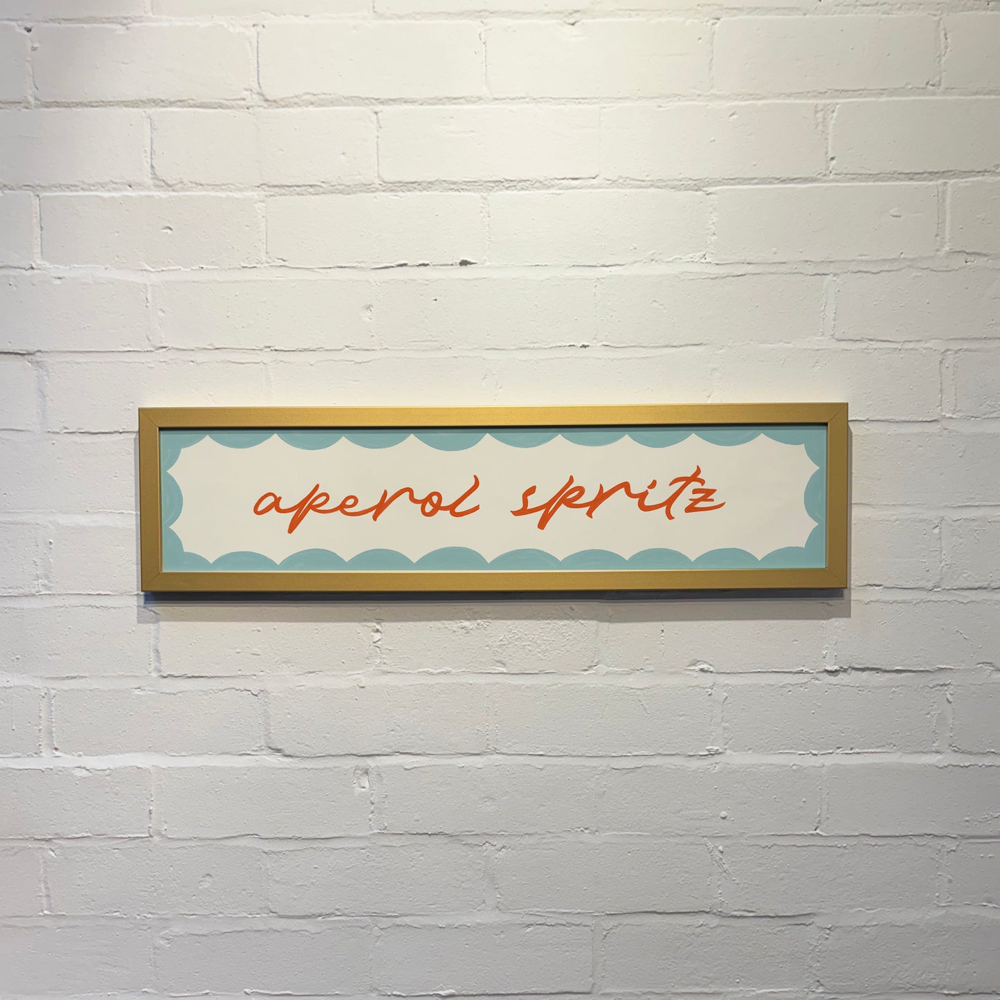 Aperol Spritz Framed Cocktail Print
