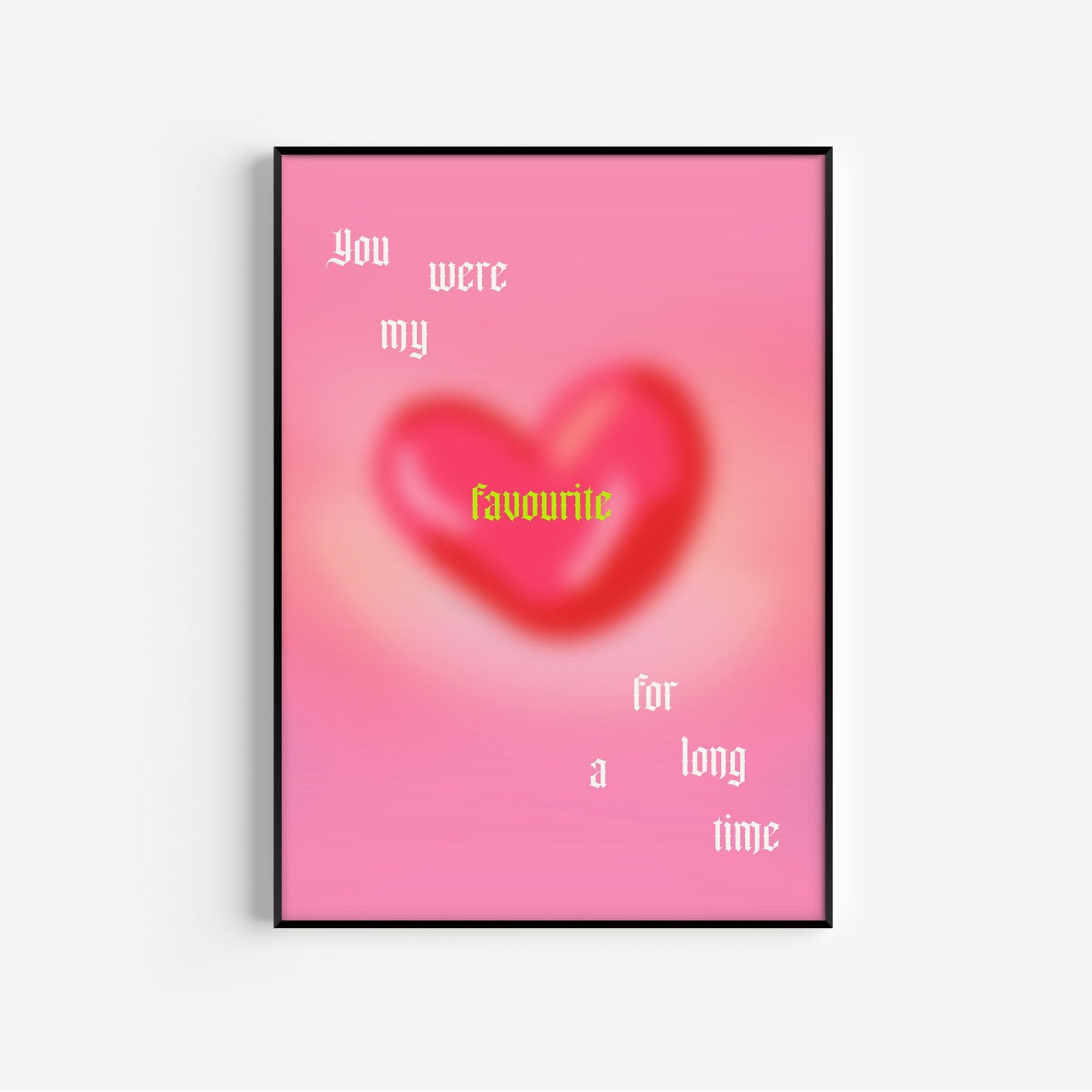 Favourite Fontaines DC Print