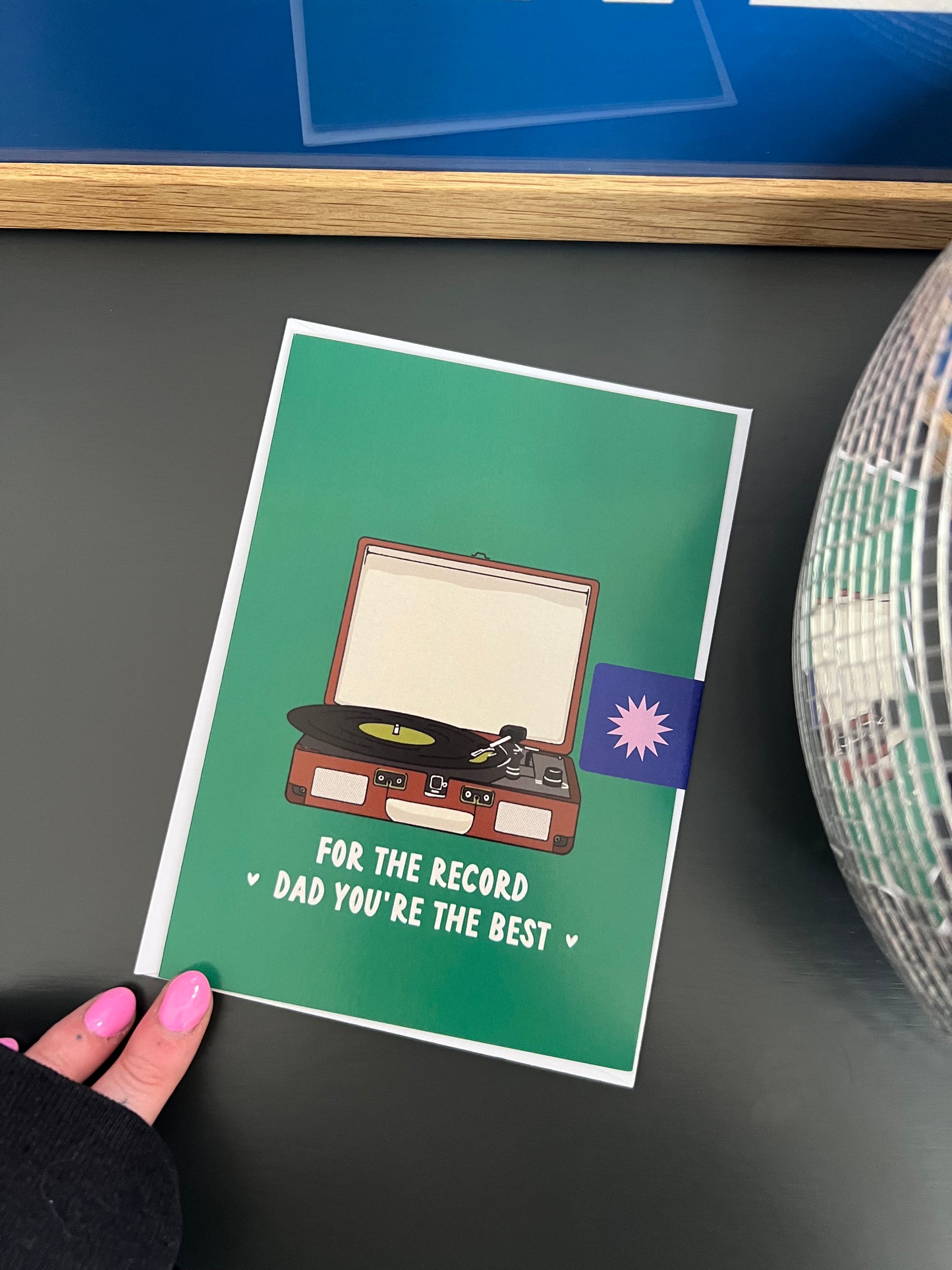 For The Record Dad, You're The Best Card