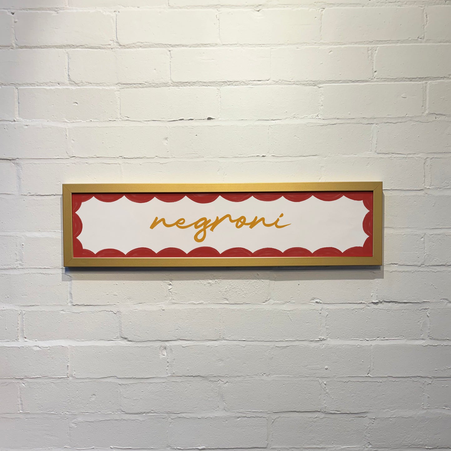 Negroni Framed Cocktail Print