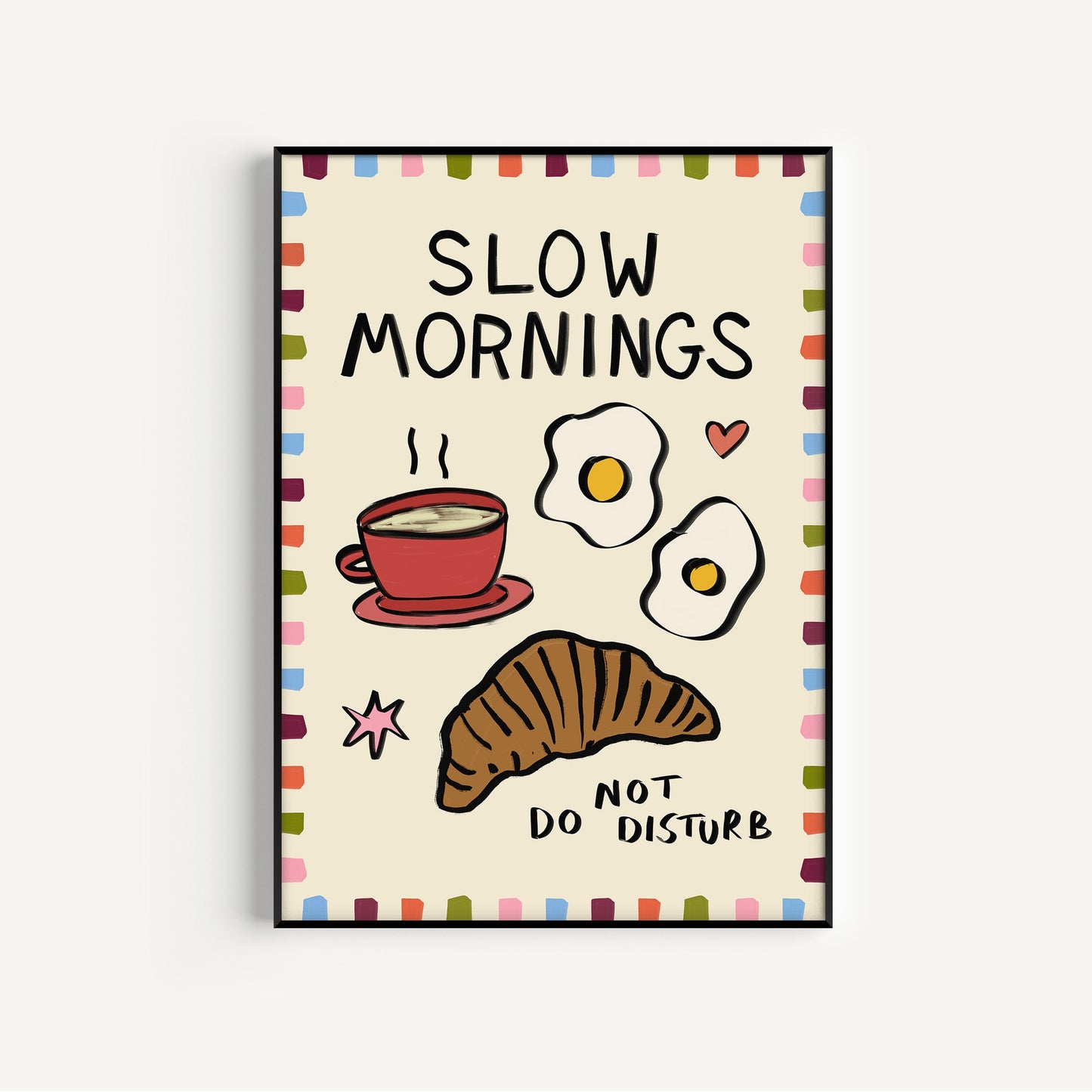 Slow Mornings Art Print