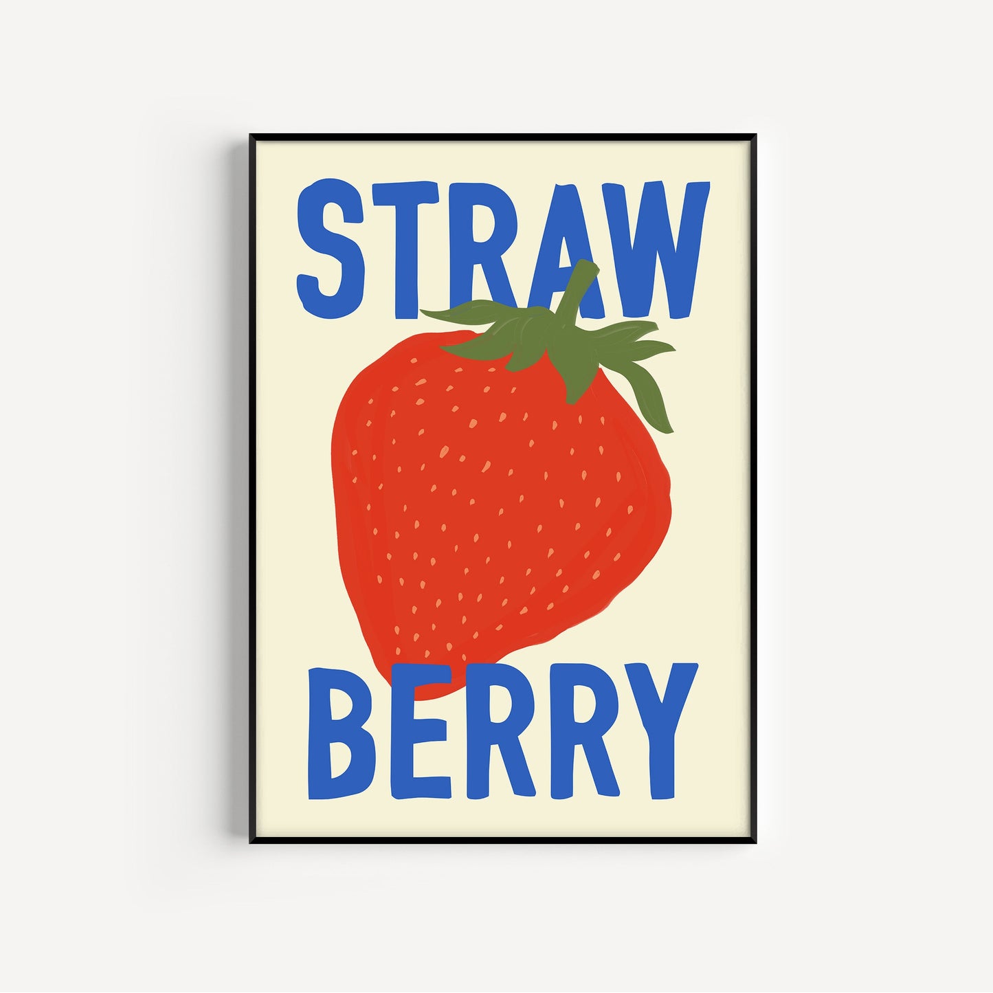 Strawberry Art Print