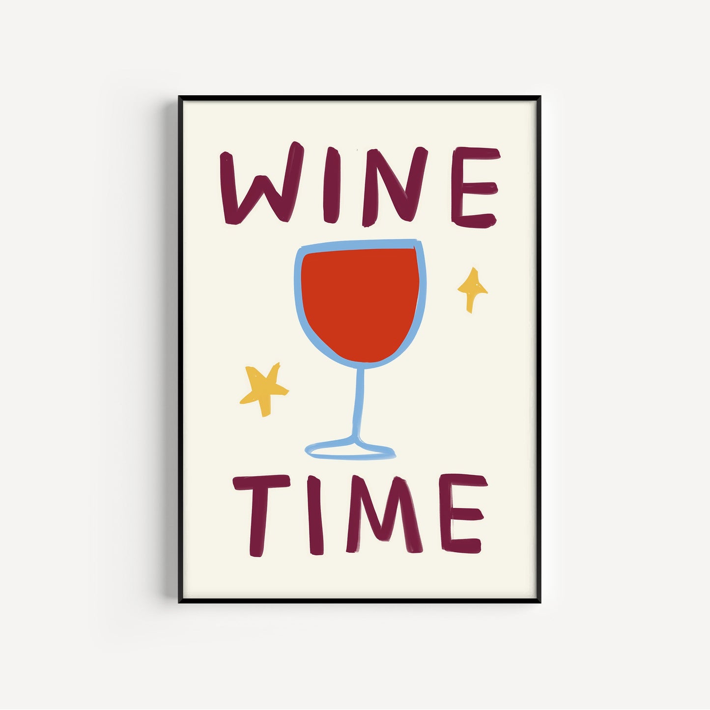 Wine Time Print