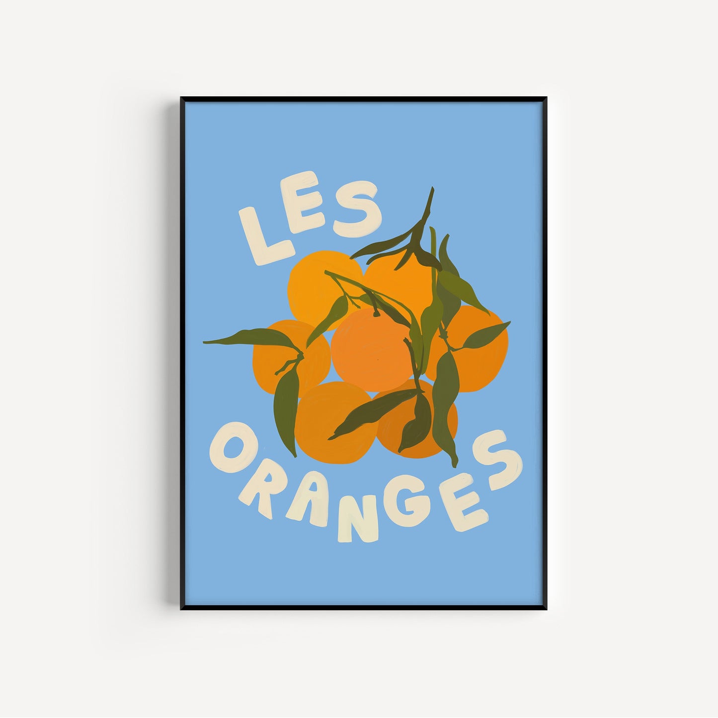 Les Oranges Art Print