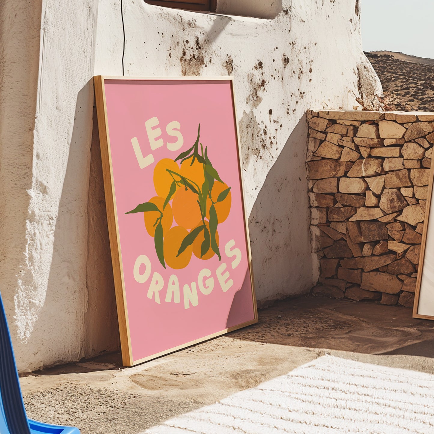 Les Oranges Art Print