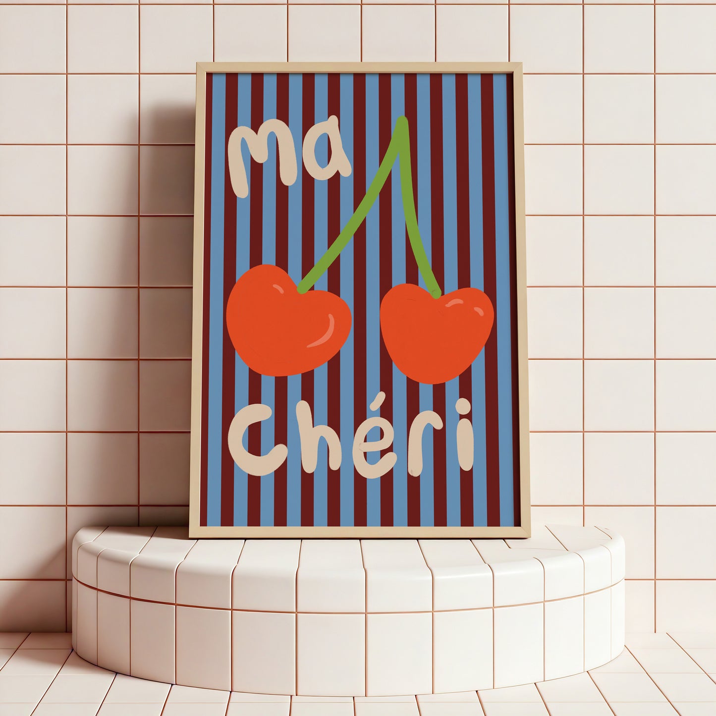 Ma Cheri Art Print