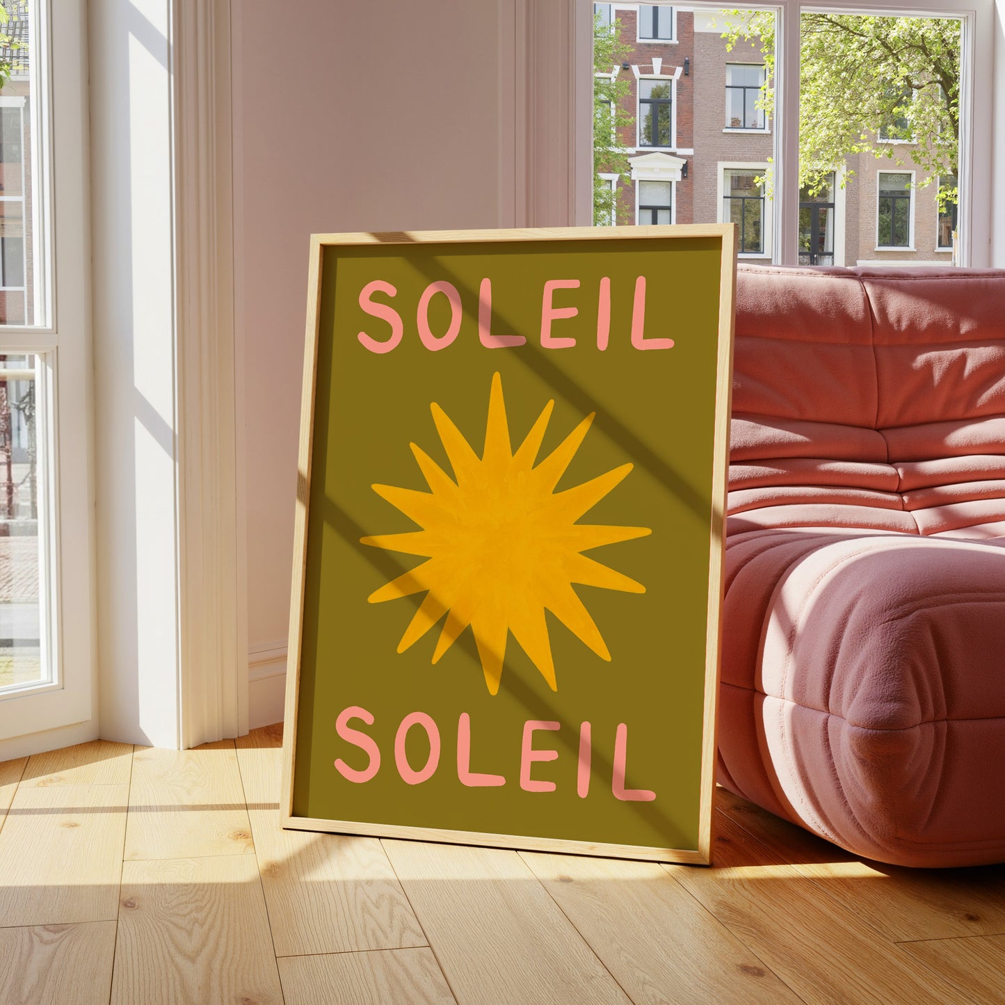 Soleil Art Print
