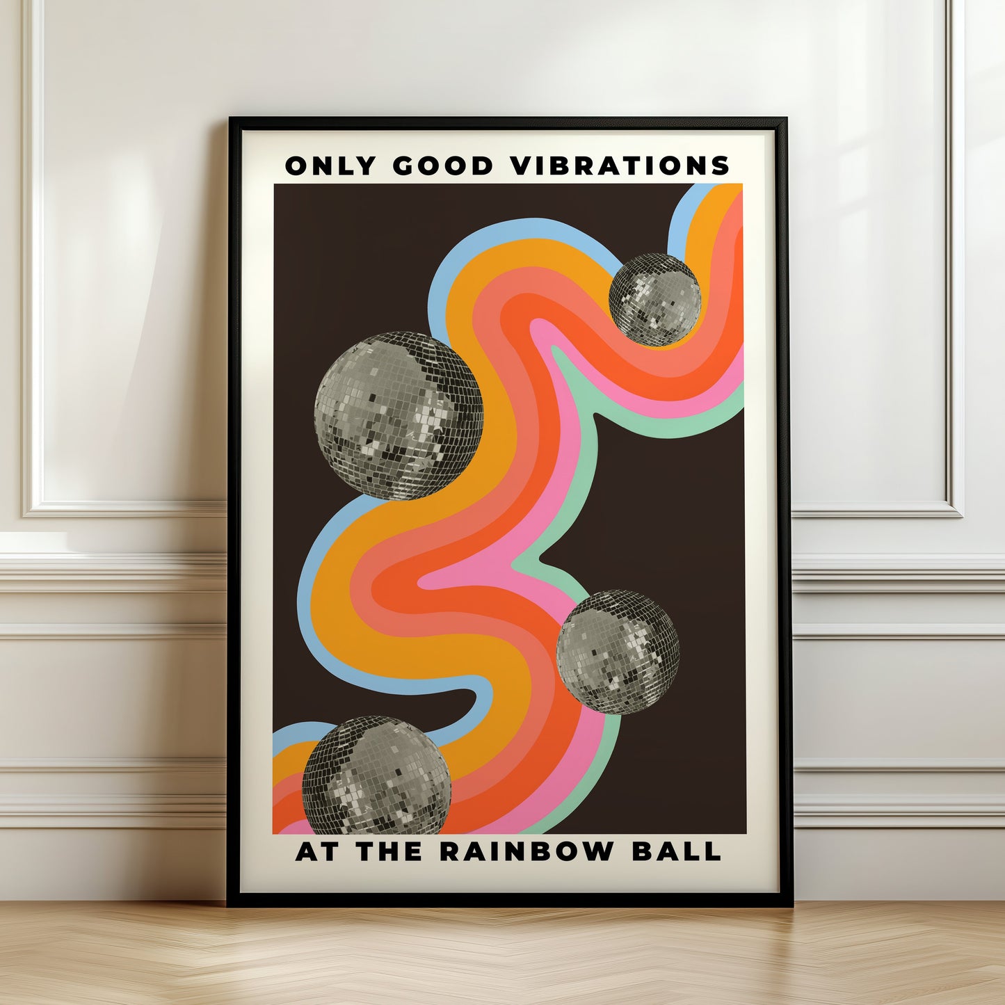 Rainbow Ball KOL Print