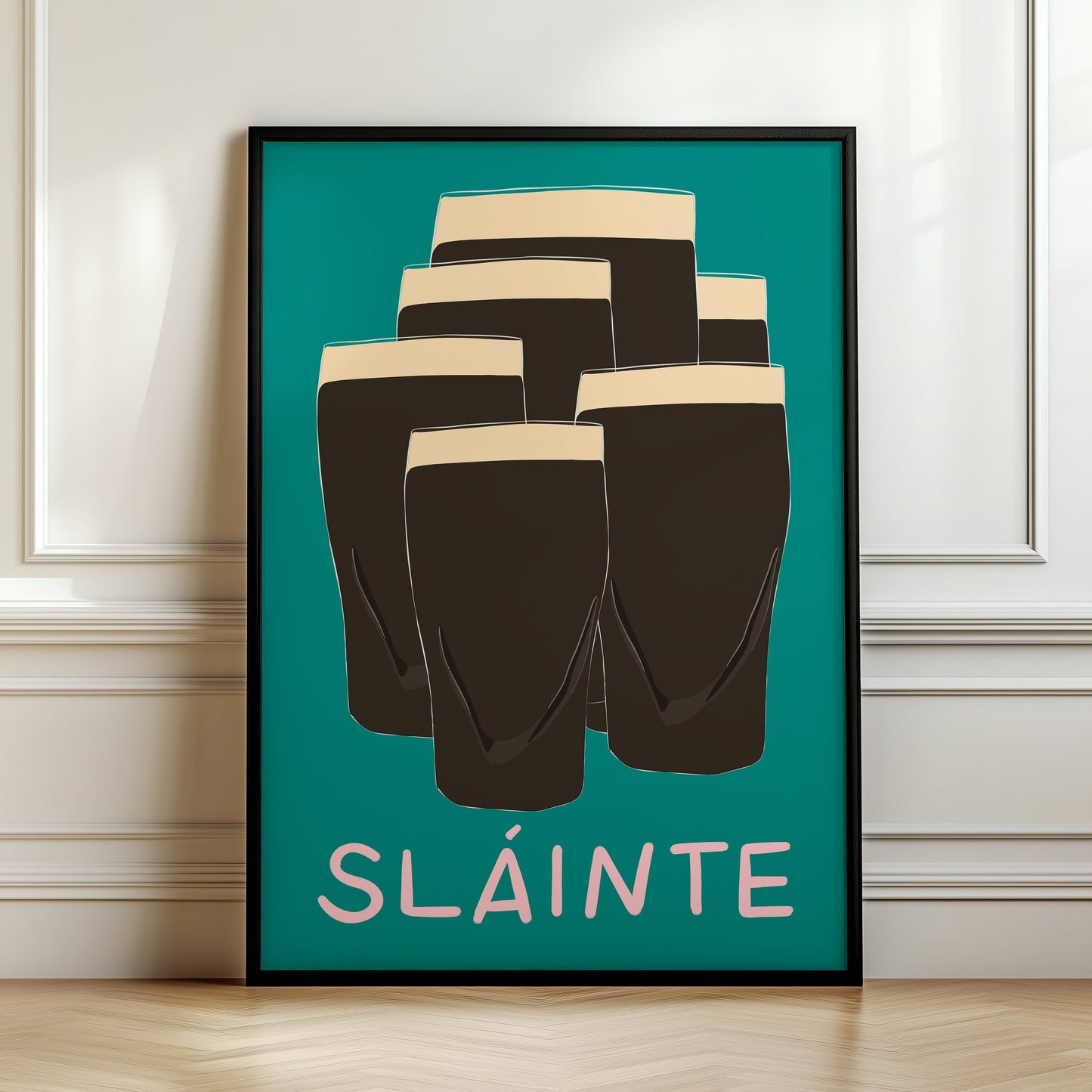 Sláinte 'Cheers' Guinness Print