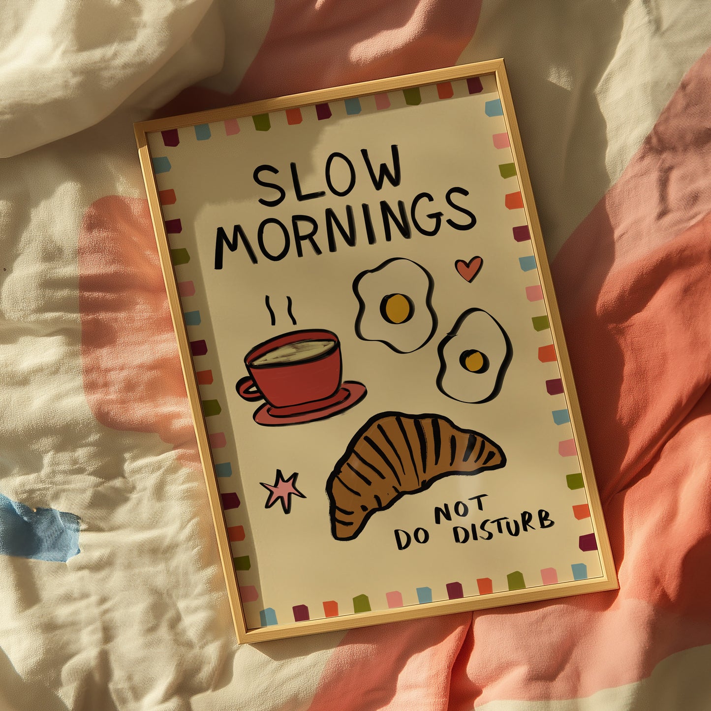 Slow Mornings Art Print