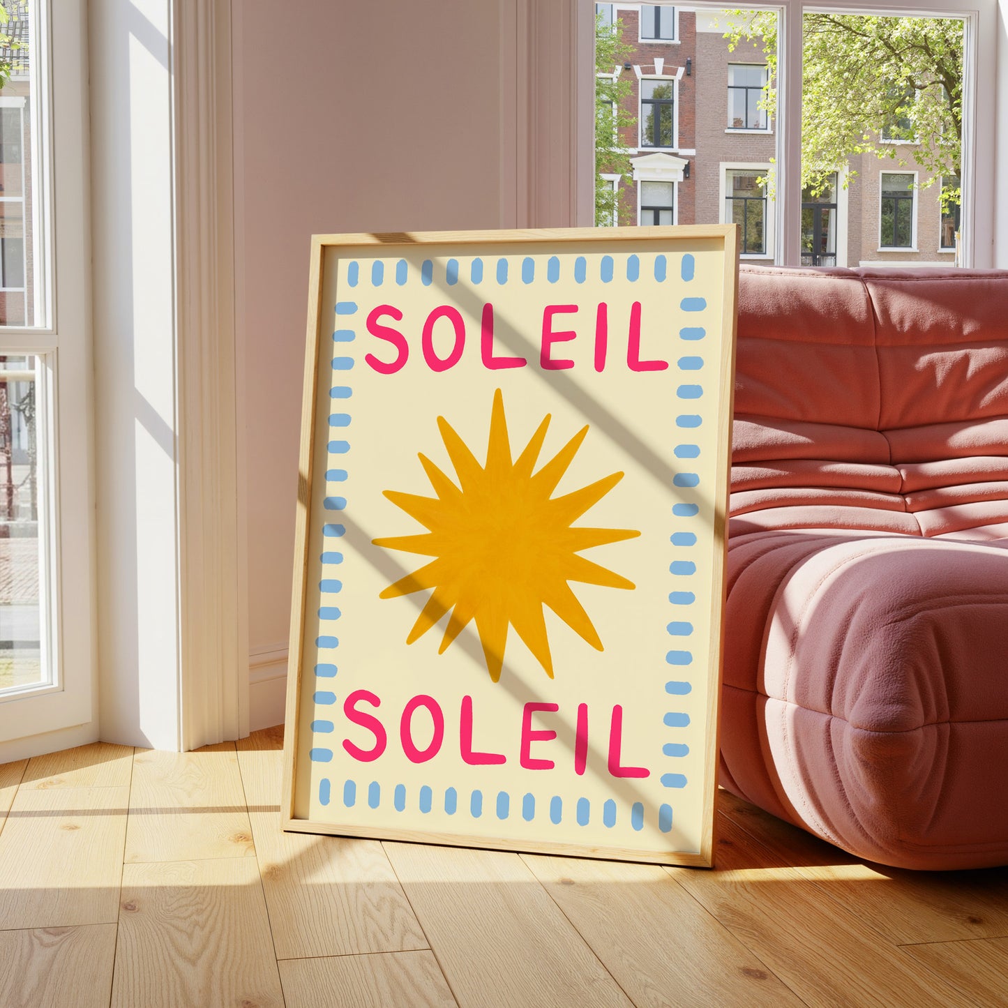 Soleil Art Print