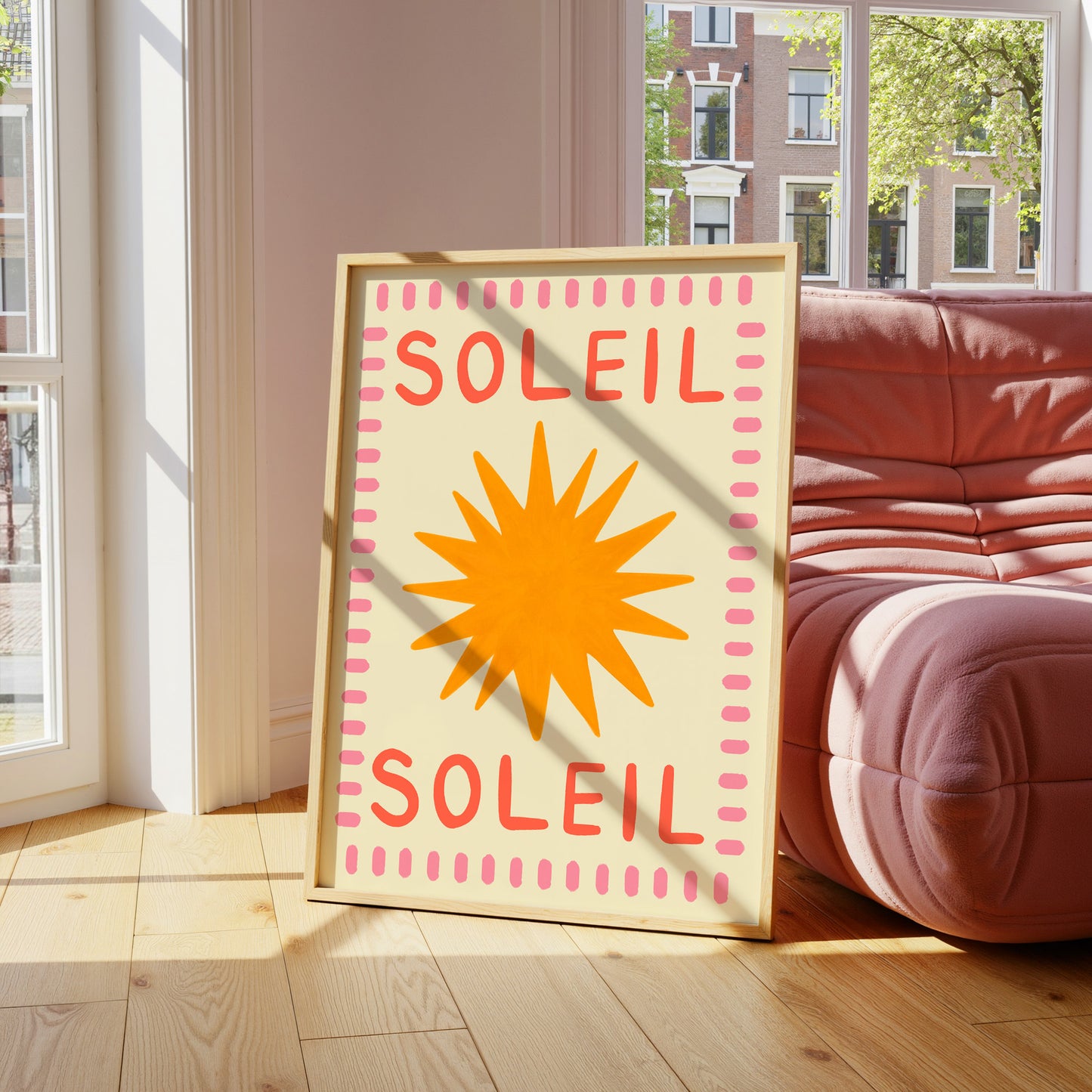 Soleil Art Print