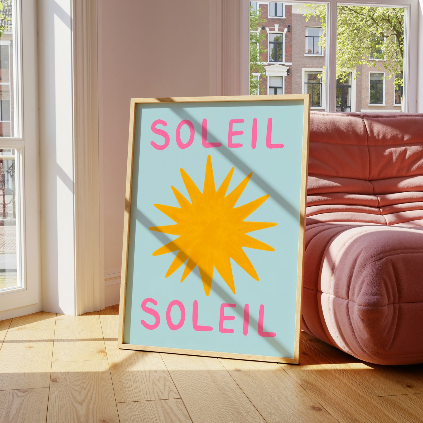 Soleil Art Print