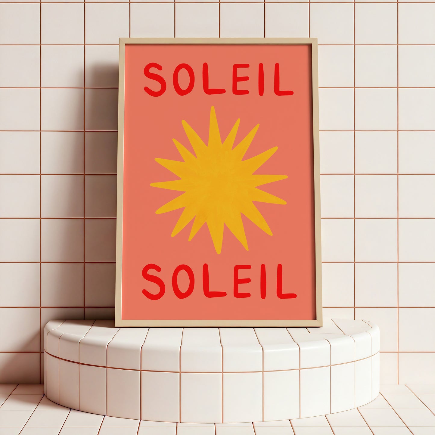 Soleil Art Print