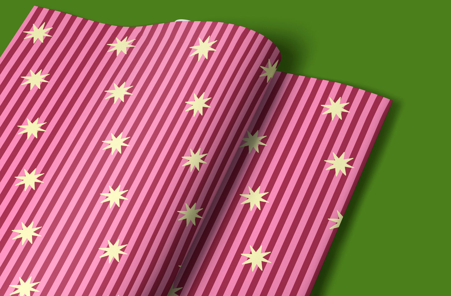 Stripes & Stars Gift Wrap