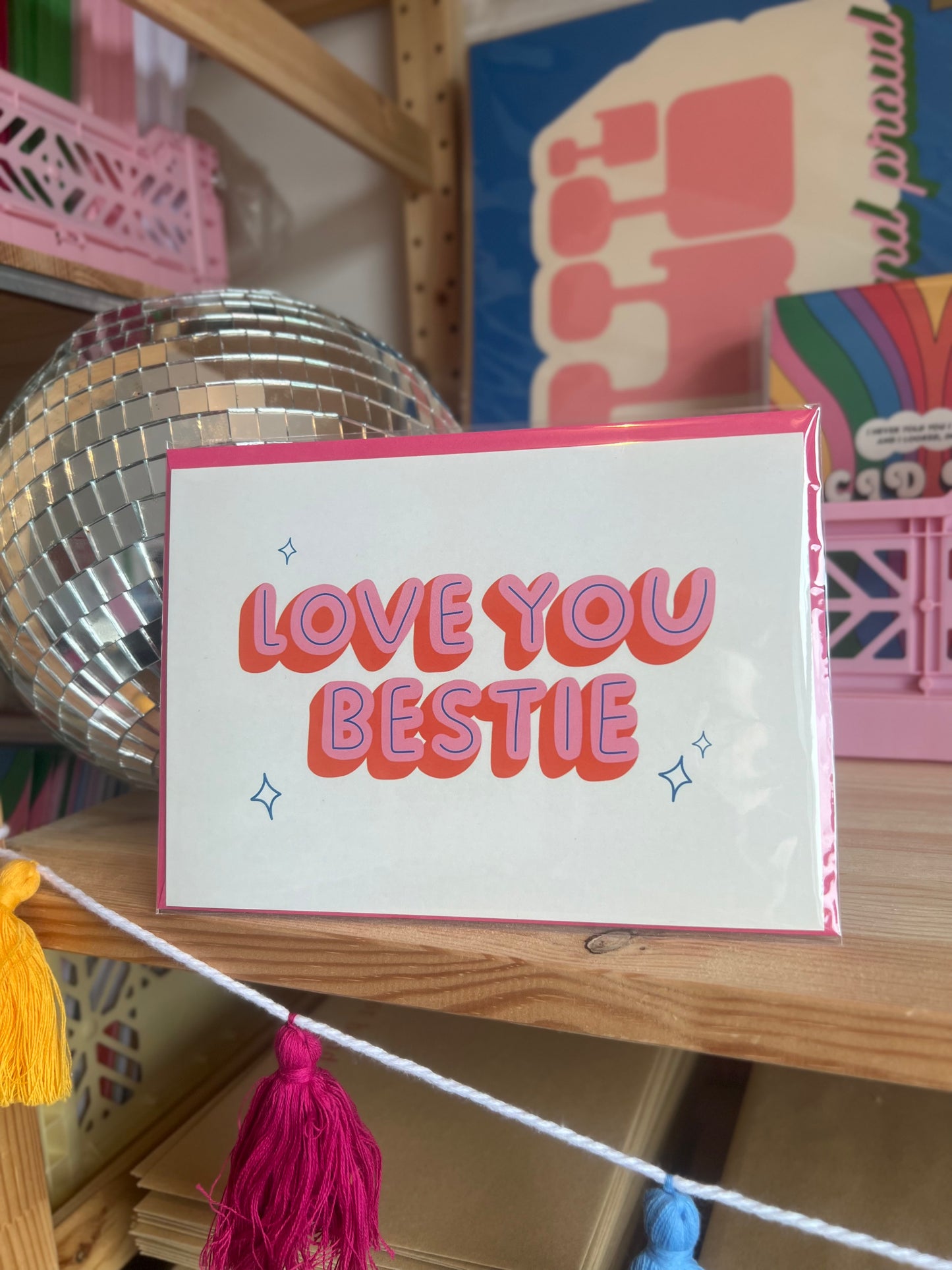 Love you bestie Card