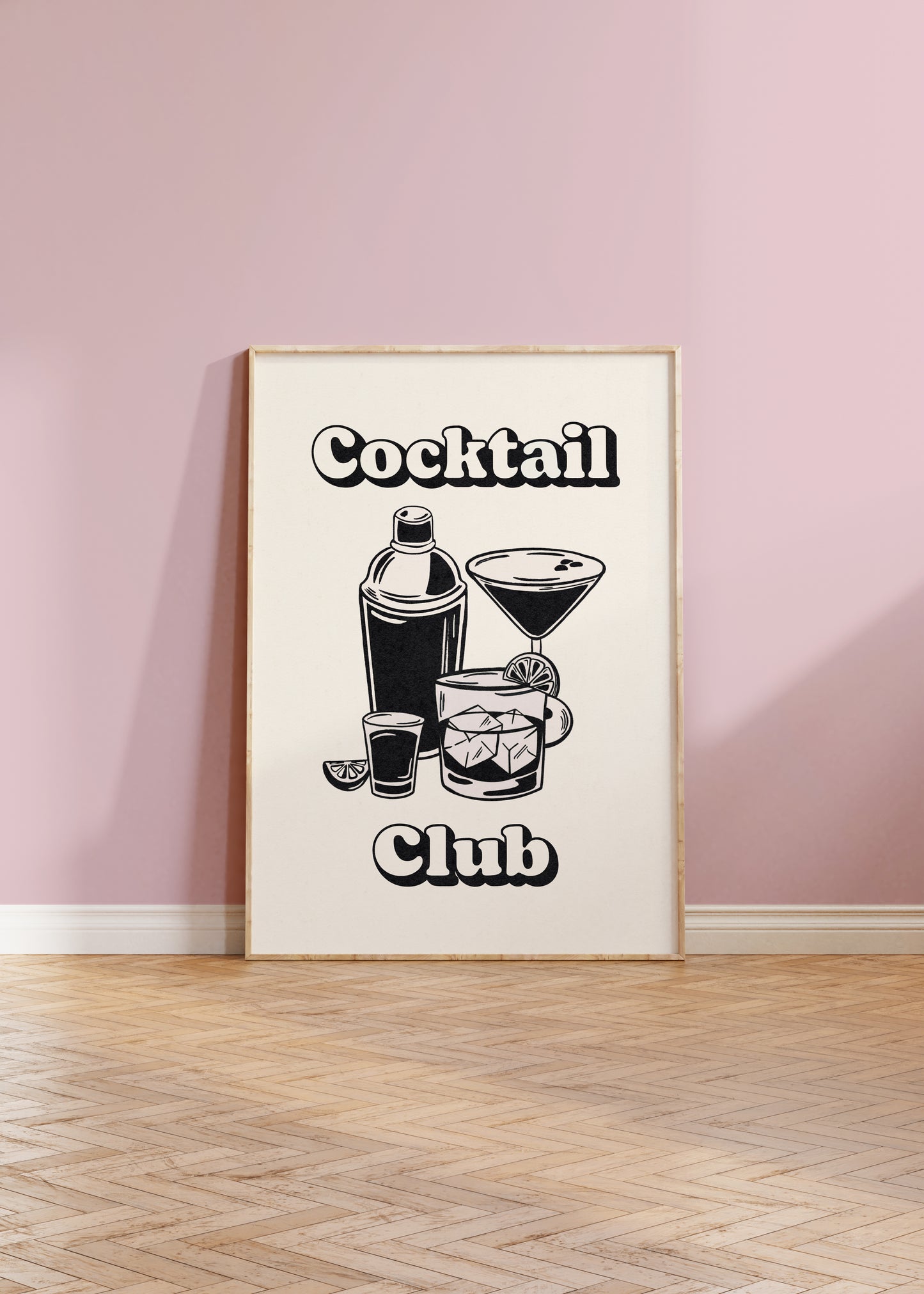 Cocktail Club Print