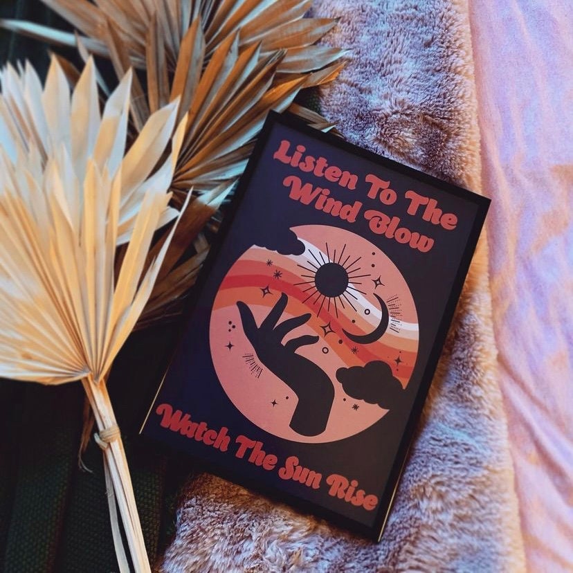 Listen To The Wind Blow | The Chain Print
