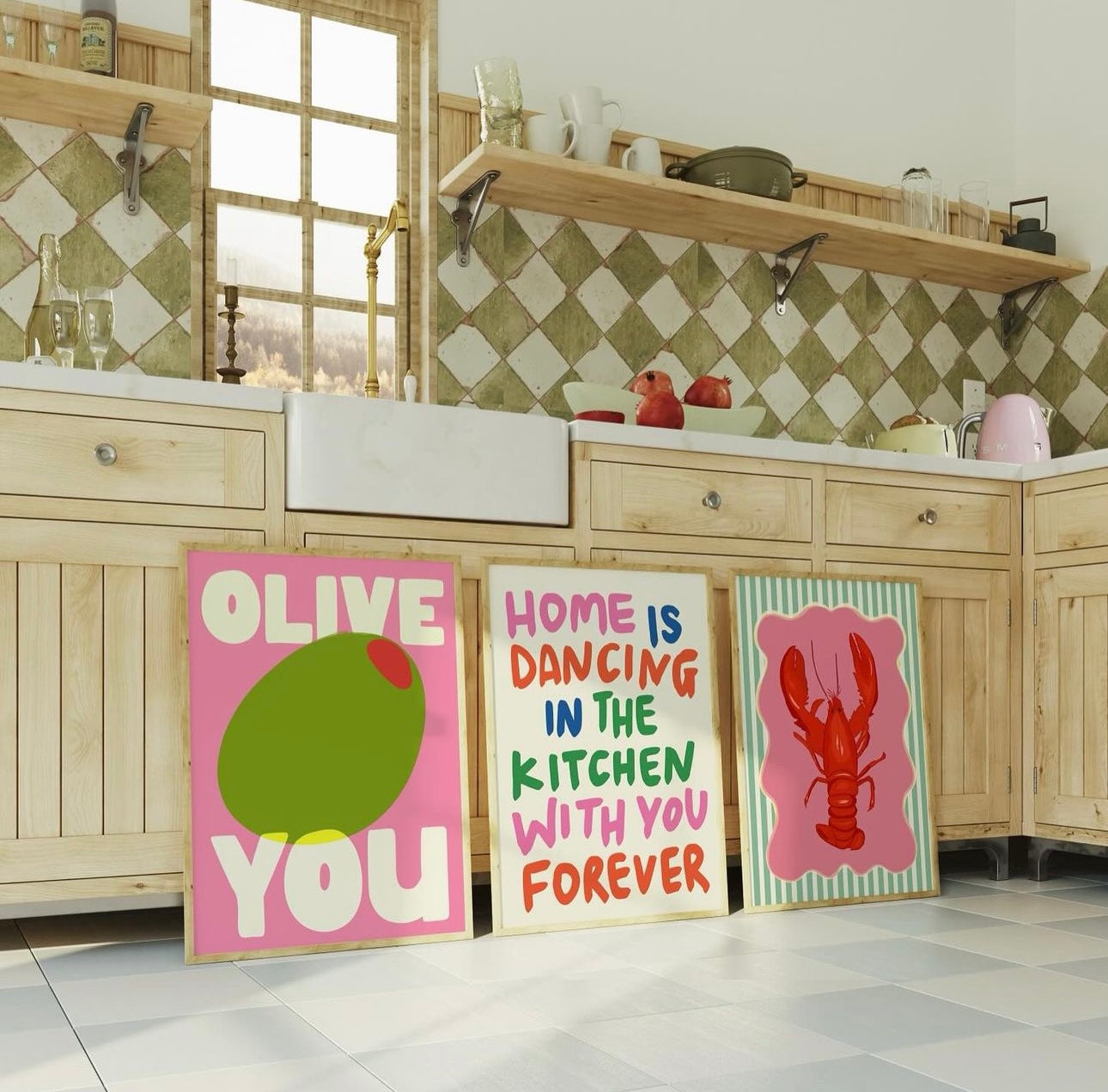 kitchen series *all 3 prints! – wicked leap Images... Kitchen / Dining – Twisted Rebel Designs