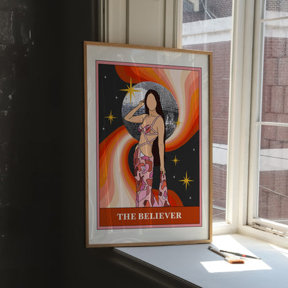Cher Tarot Card Art Print