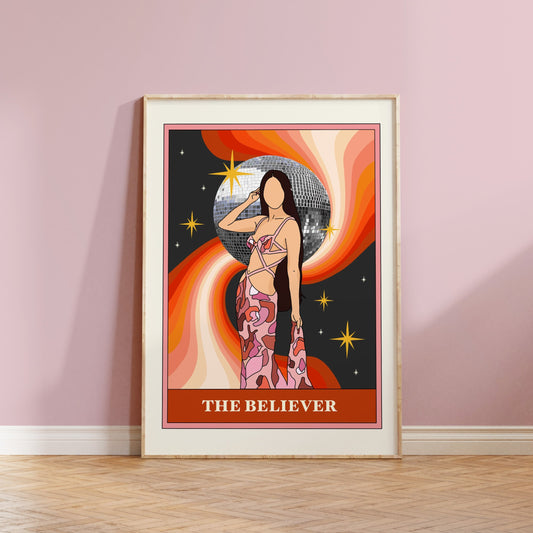 Cher Tarot Card Art Print