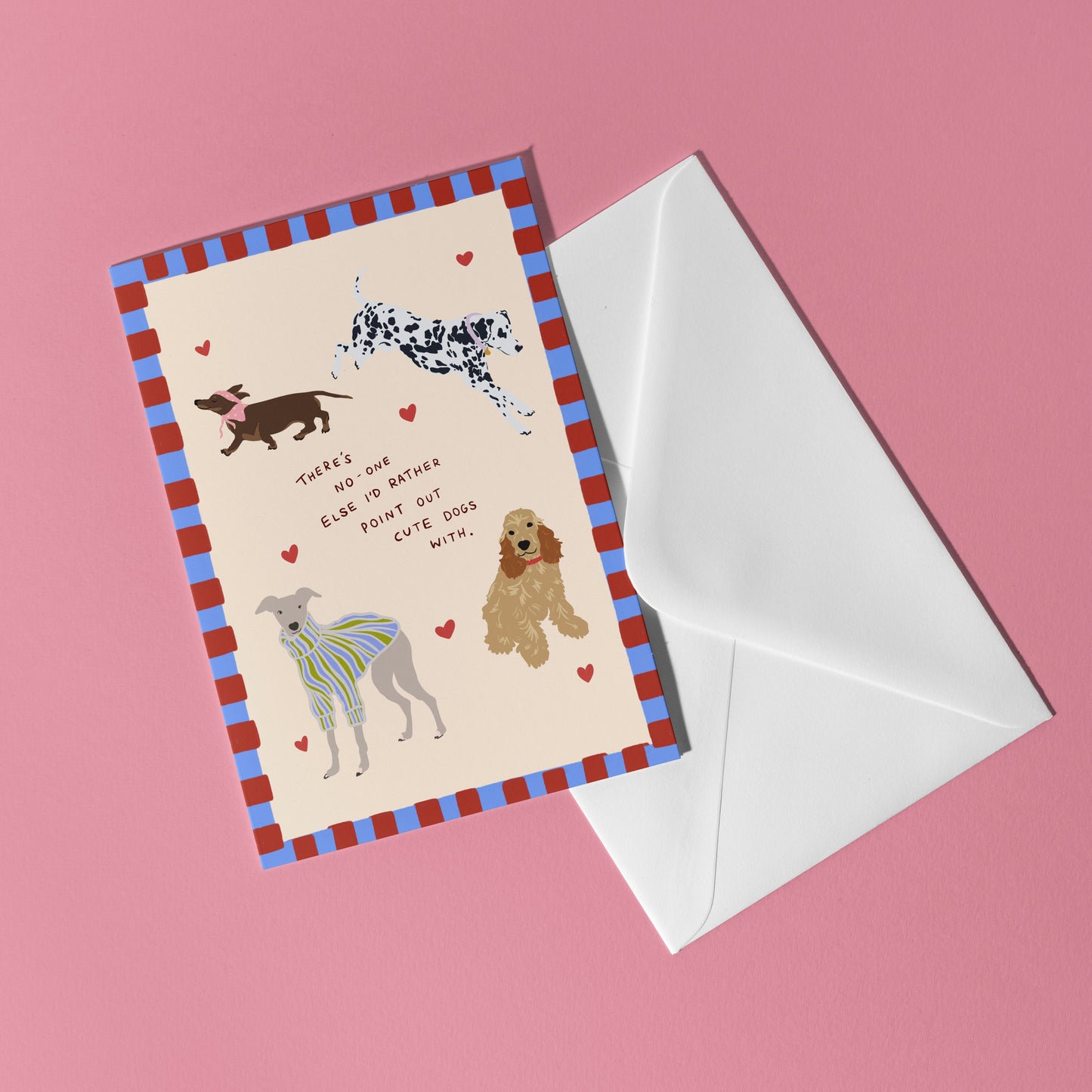 Cute Dogs Couples Card