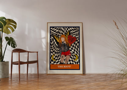 The Riot Hayley Tarot Print