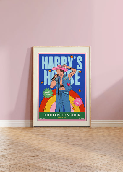 Love On Tour Harry Styles Special Edition Tarot Print