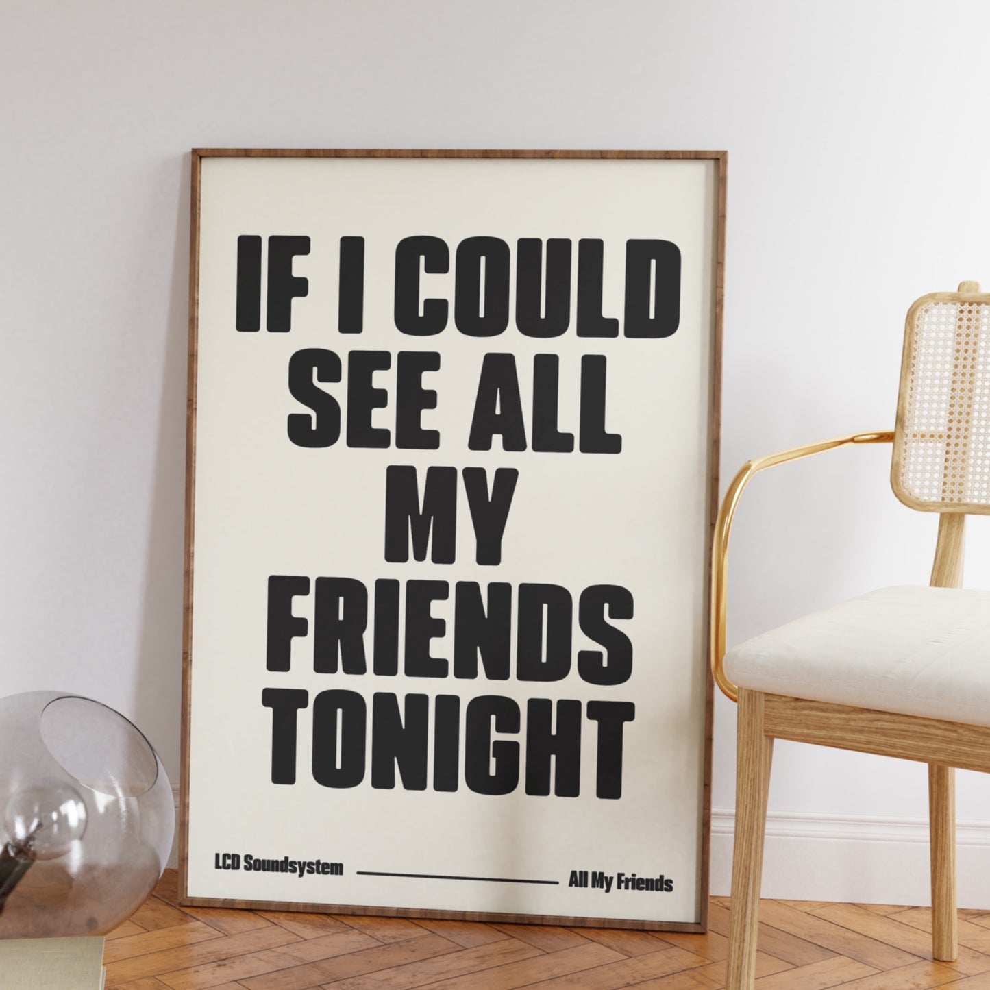 Custom Lyric Print