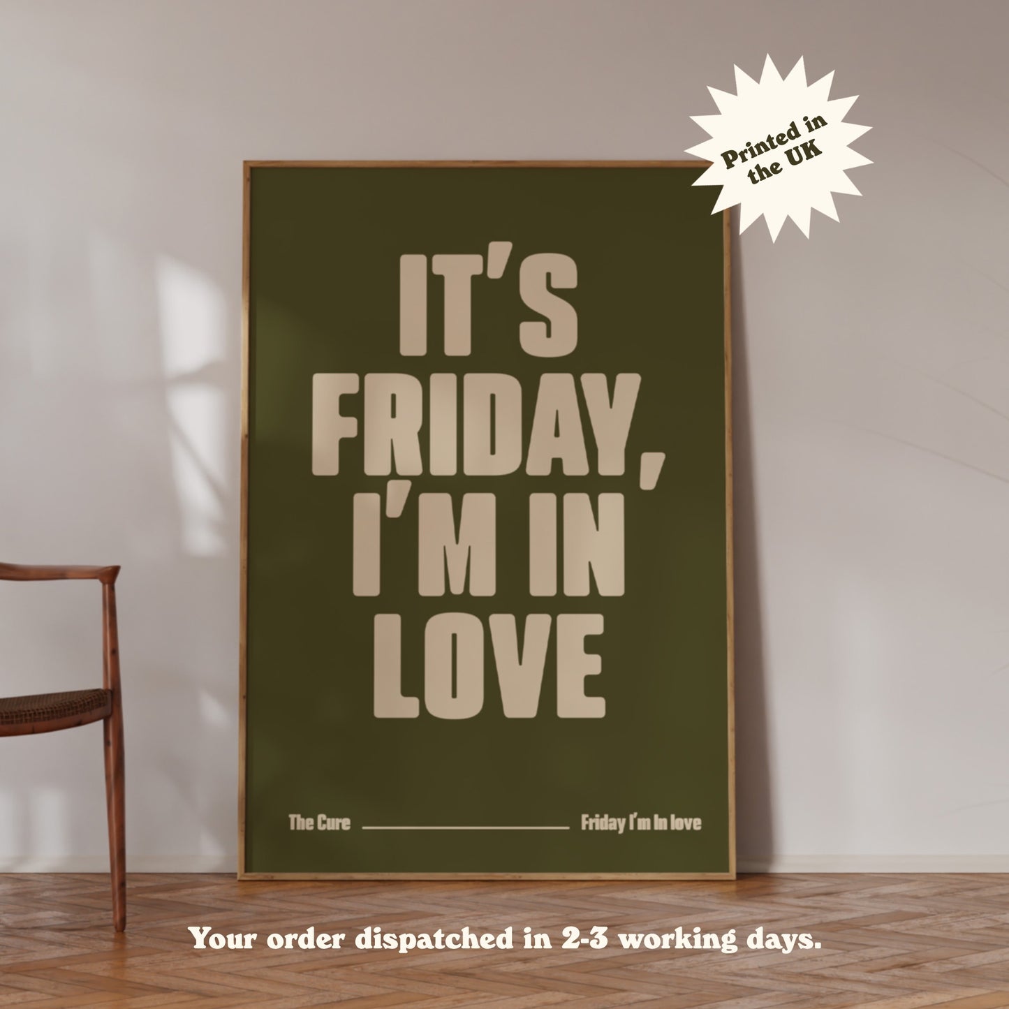 Custom Lyric Print