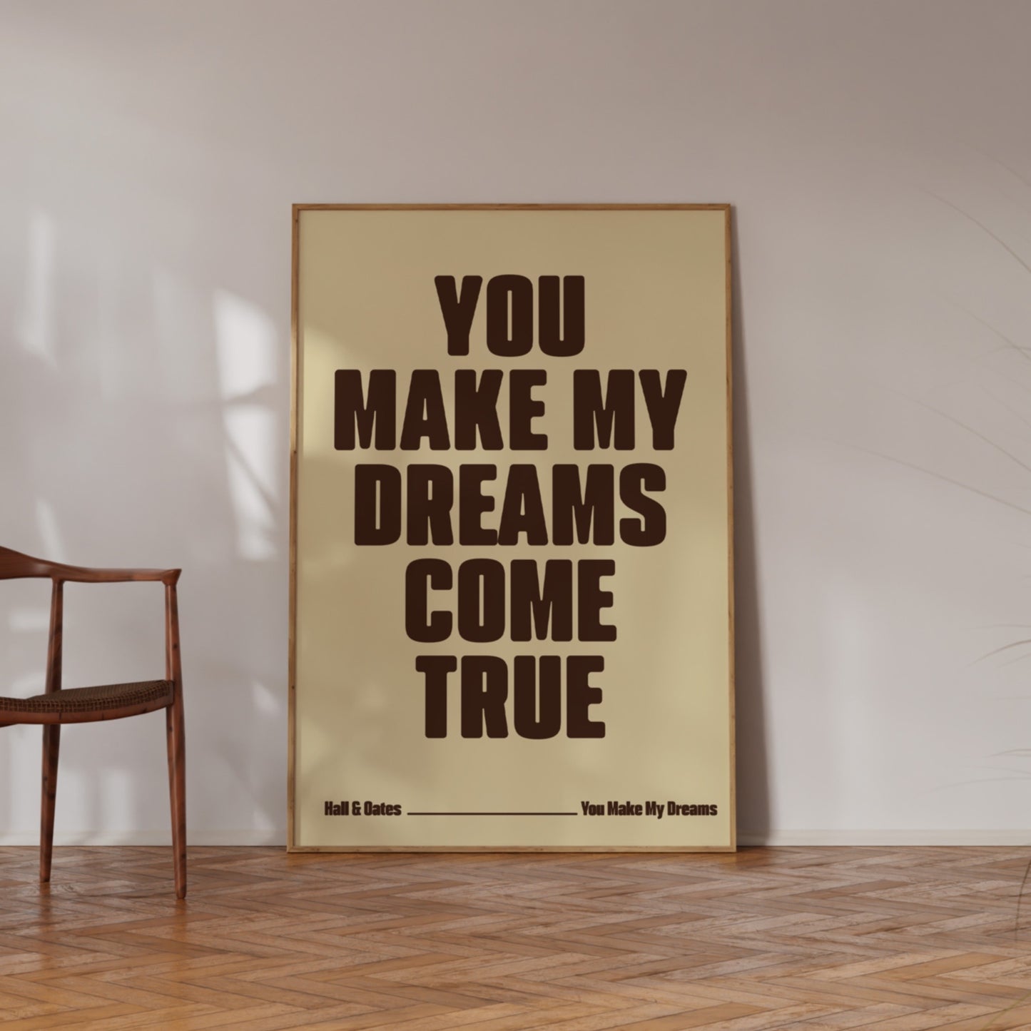 Custom Lyric Print