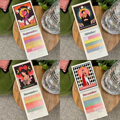 2025 Icon Tarot Wall Calendar