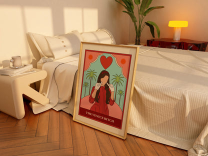 The Venice Bitch Lana Tarot Print