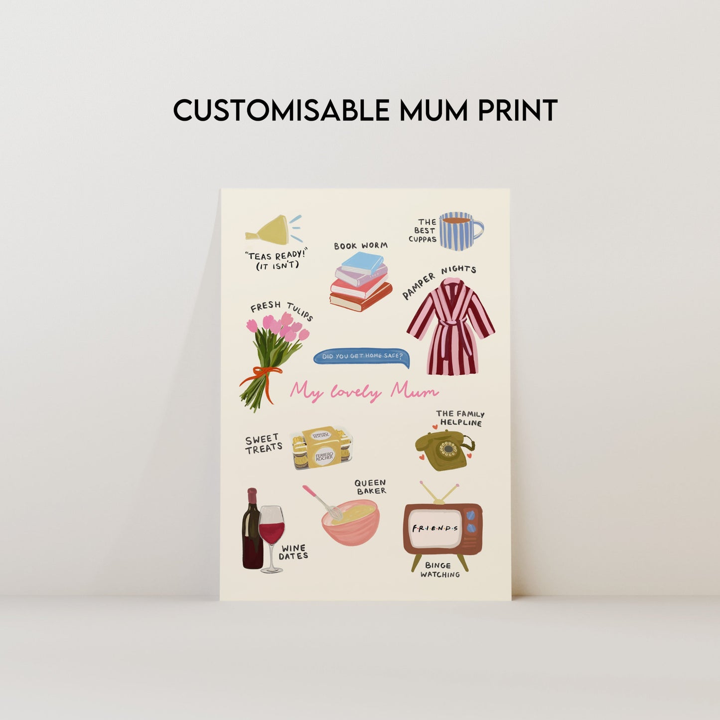 Personalised Mum Print