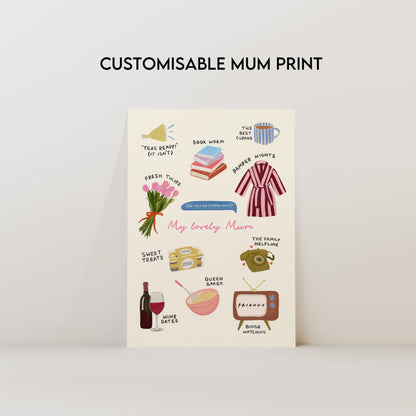 Personalised Mum Print