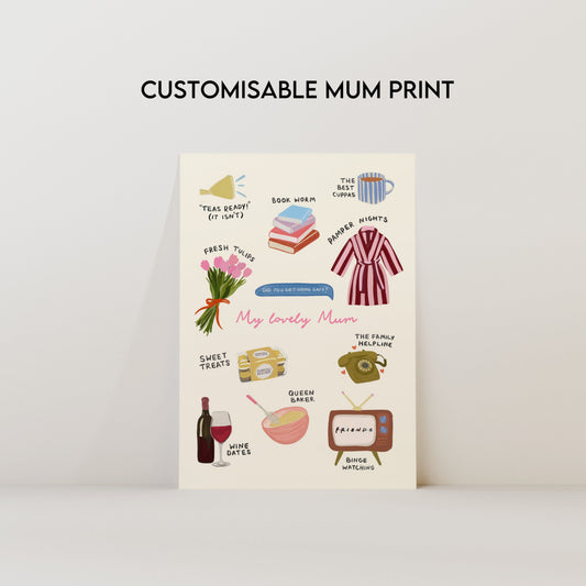 Personalised Mum Print