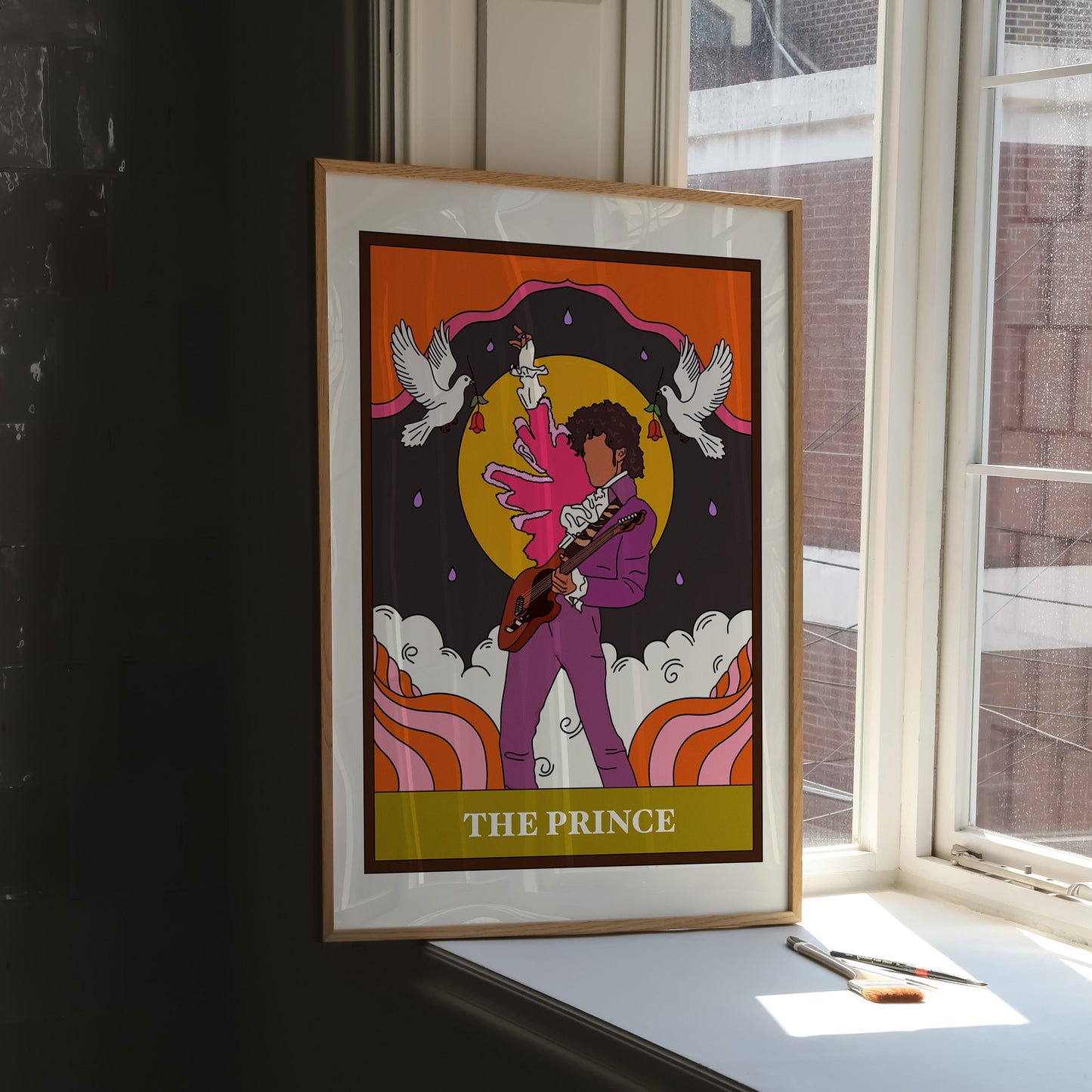Prince Tarot Card Art Print