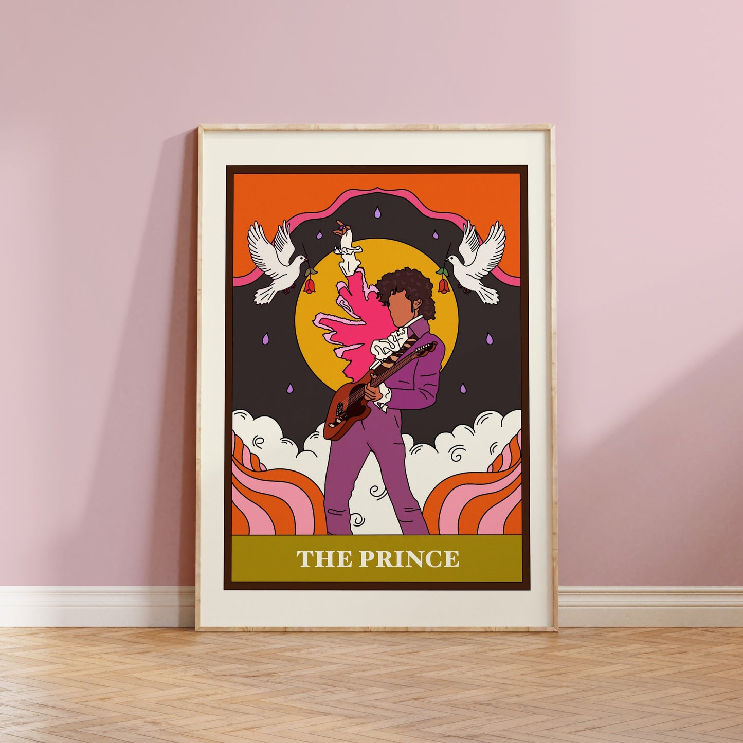 Prince Tarot Card Art Print
