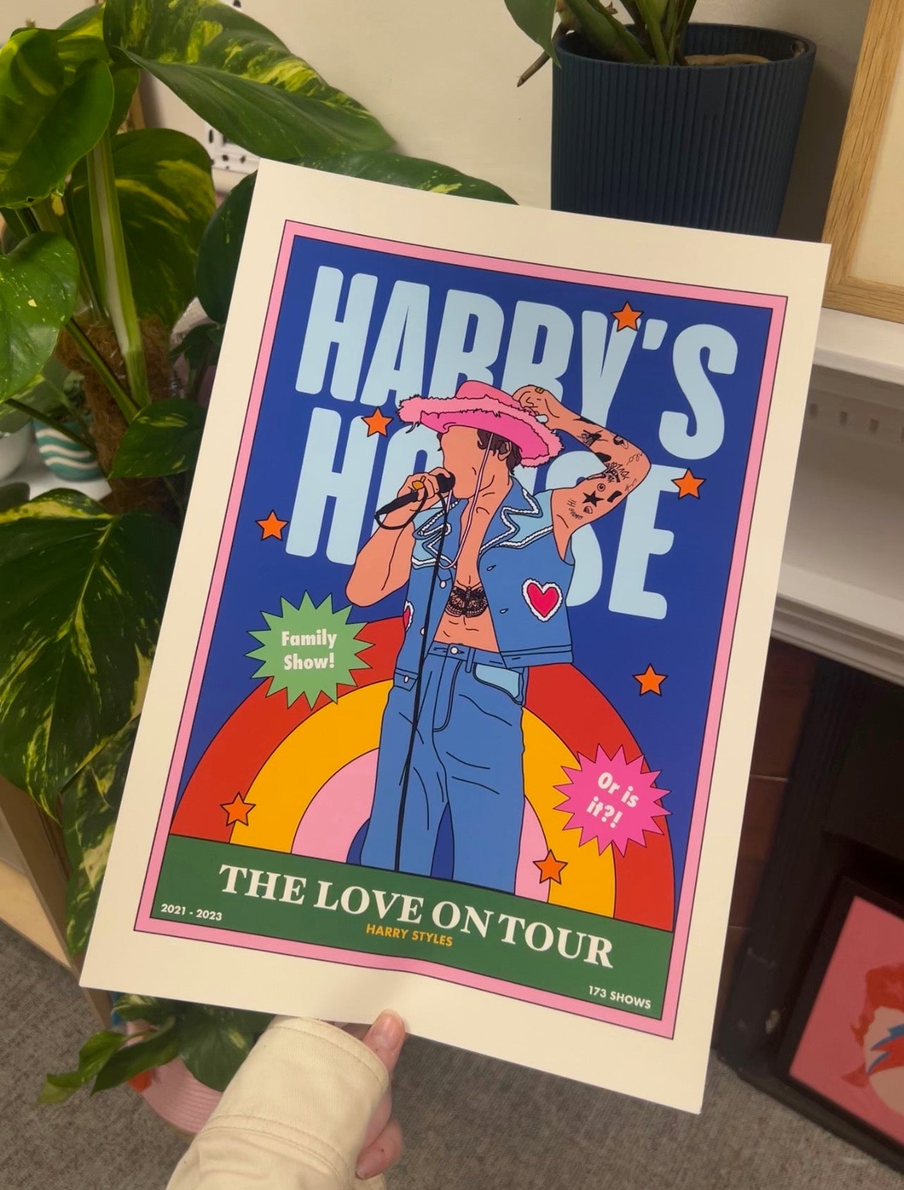 Love On Tour Harry Styles Special Edition Tarot Print