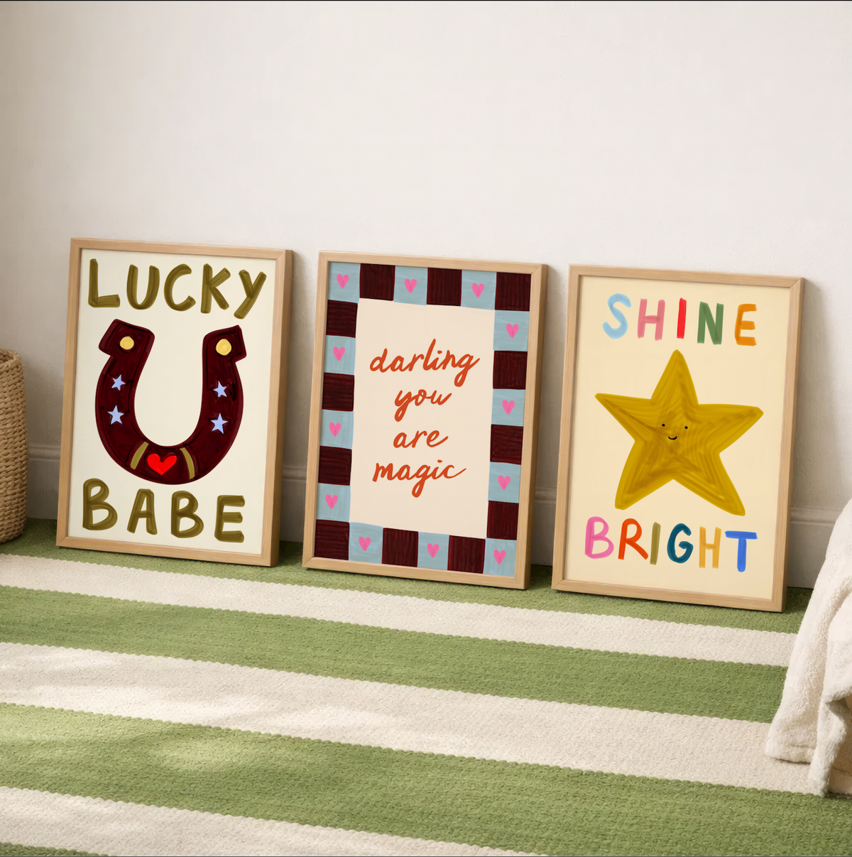 Shine Bright Kids Art Print