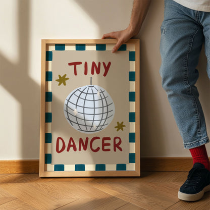 Tiny Dancer Kids Art Print