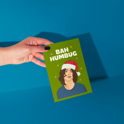 Bah Humbug Alex Turner Christmas Card