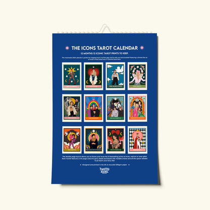 2025 Icon Tarot Wall Calendar