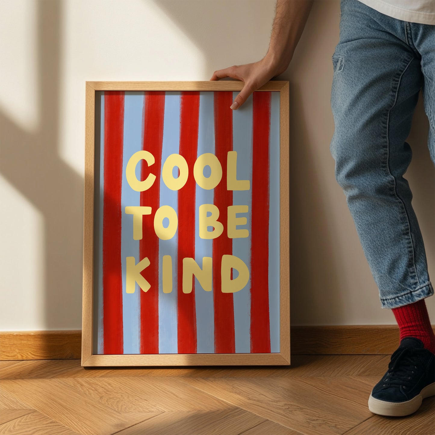 Cool To Be Kind Kids Art Print