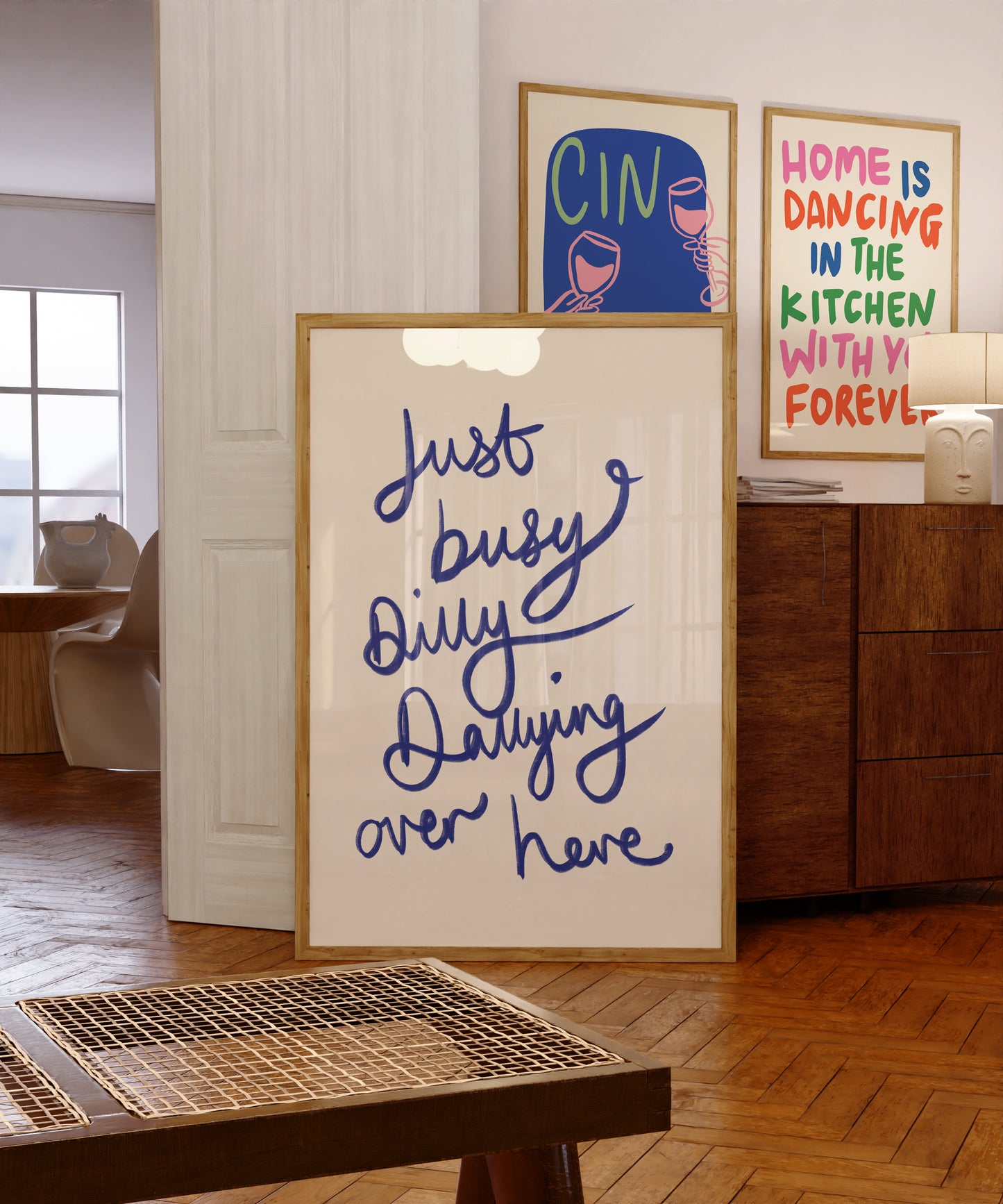 Dilly Dallying Print