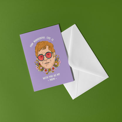 How Wonderful Life Is Mother's Day Card