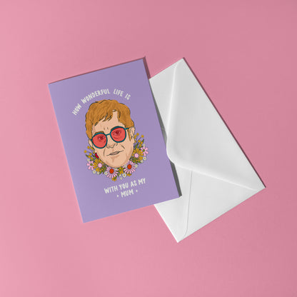 How Wonderful Life Is Mother's Day Card
