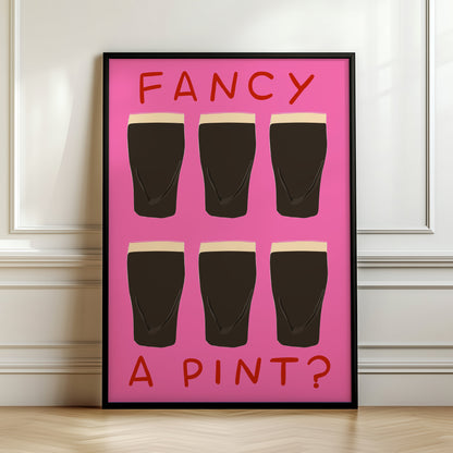 Fancy A Pint? Multi Guinness Print