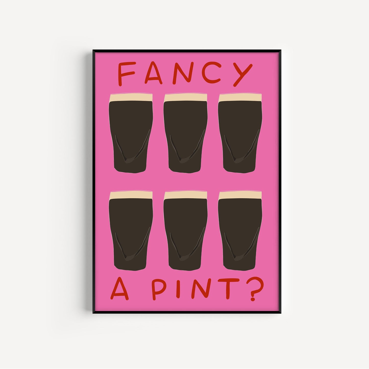 Fancy A Pint? Multi Guinness Print