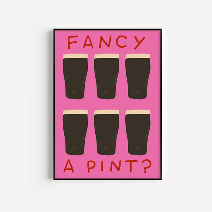 Fancy A Pint? Multi Guinness Print